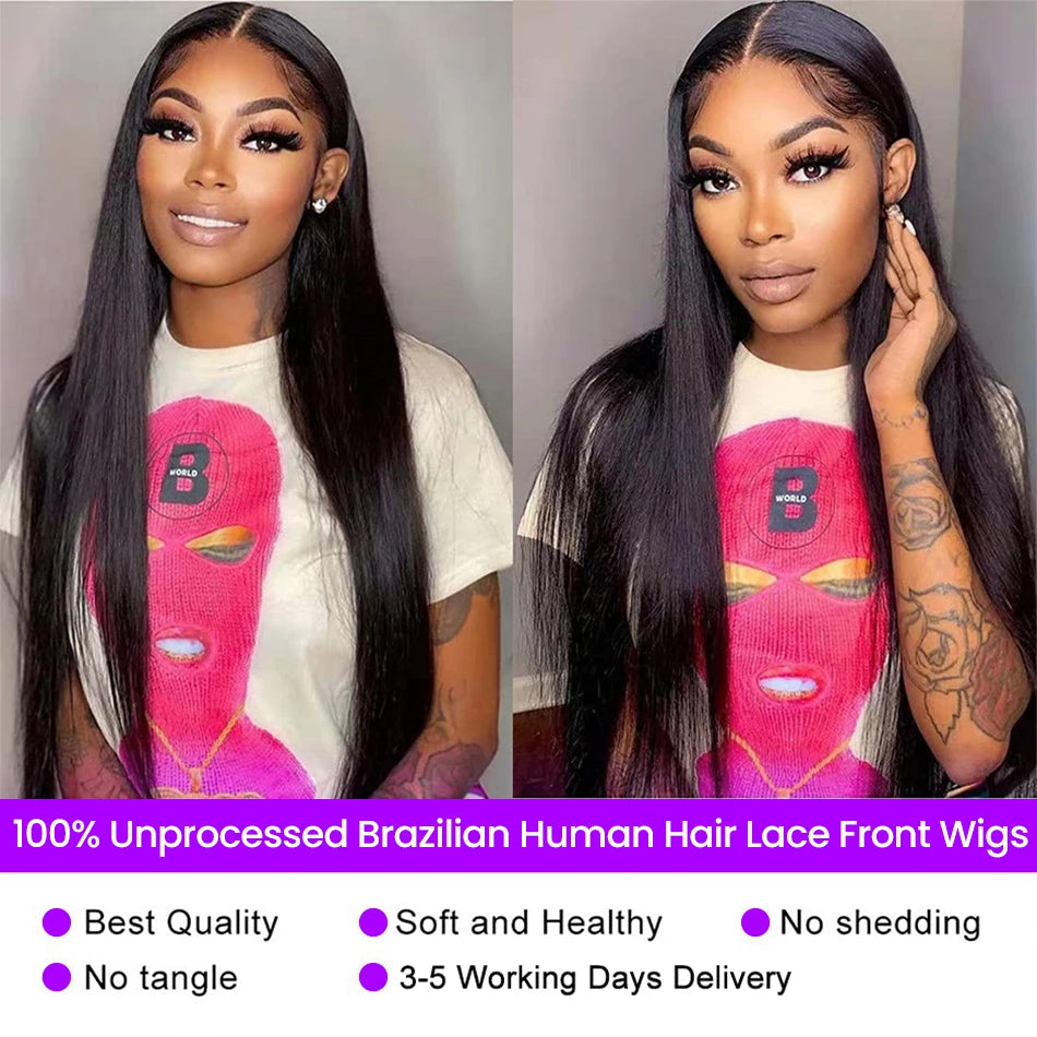 Straight Lace Front Wigs