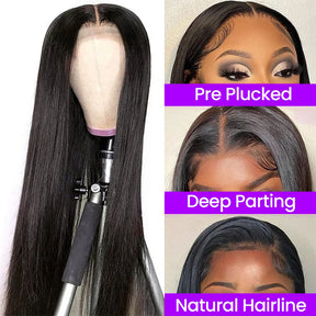 Straight Lace Front Wigs