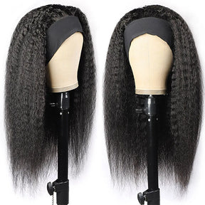 Kinky Straight Headband Wig