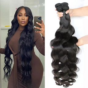 Brazilian Natural Hair Weave Human Hair Bundles